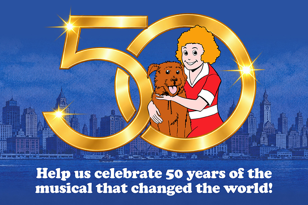 Annie 50 logo