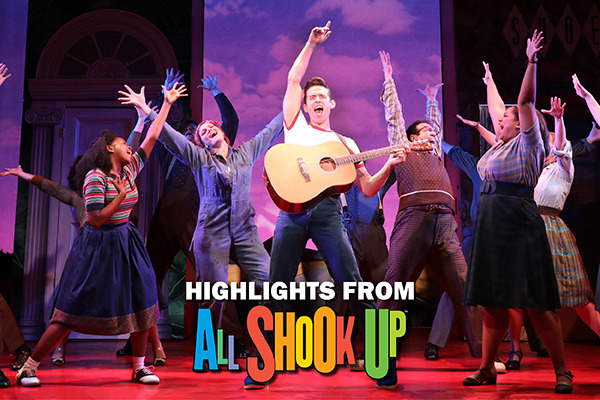 All Shook Up cast dancing