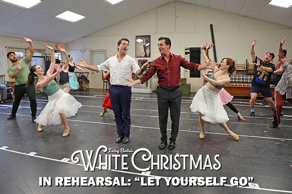 watch white christmas rehearsal video