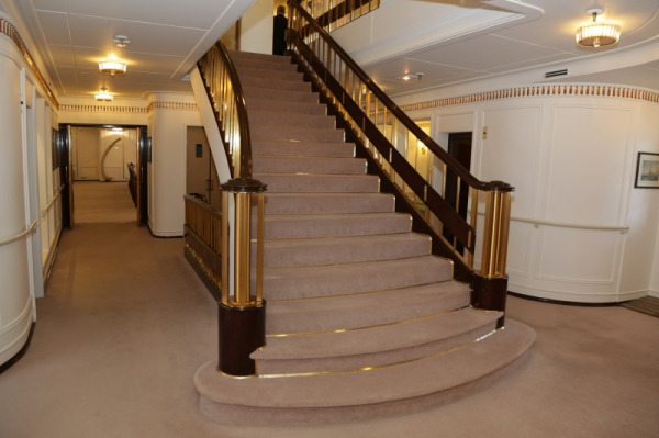 Staircase to the second level