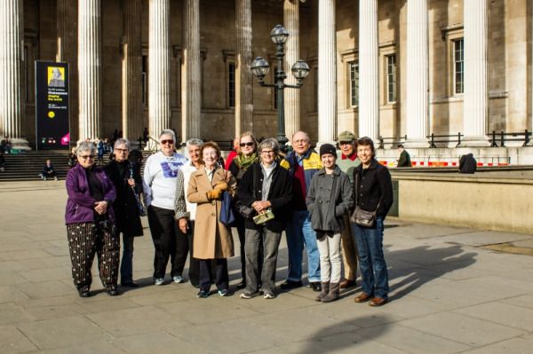 First day in London at The British Museum