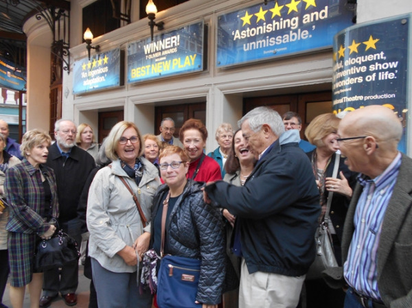 Our group enjoyed The Curious Incident of the Dog in the Night-Time, which has just opened in New York.