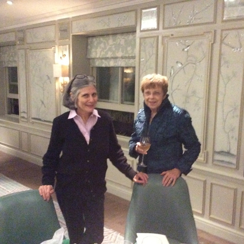Lorraine Smith and Donna Stamm at the Farewell Dinner