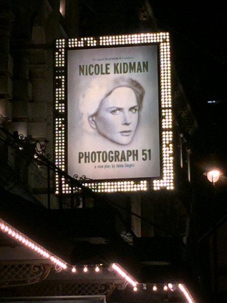 The marquee for 