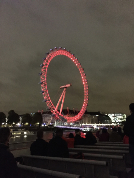 The Eye at night