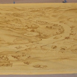 China Silk Map 11'9