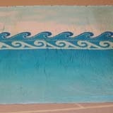 Under Water China Silk Drop 18'11