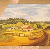 G&D Farmhouse Drop - 20'10 H x 19'11 W