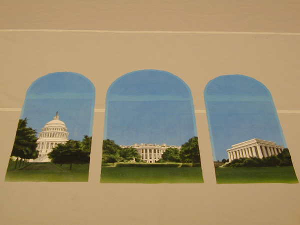 White House Window Panel - 3'-10 1/2