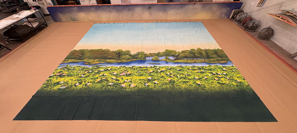 Water Lily Drop - 19'-10