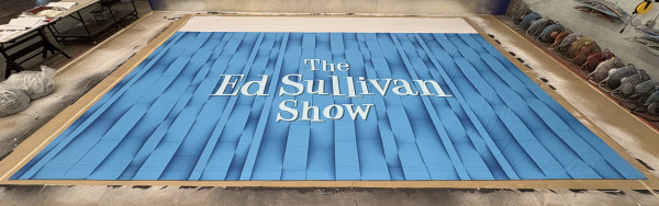 White Christmas 2025 - Ed Sullivan Drop - 20' H x 28' W