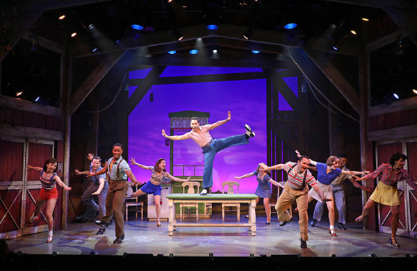 Corbin Bleu and the cast of Goodspeed's Summer Stock. Photos by Diane Sobolewski