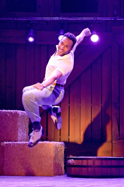 Corbin Bleu in Goodspeed's Summer Stock. Photo by Diane Sobolewski