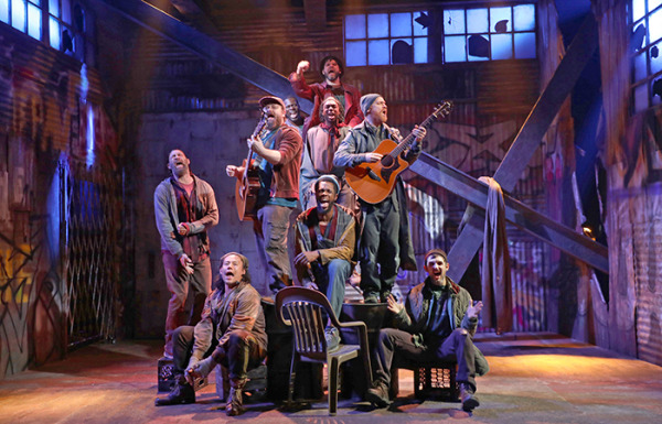 The cast of Goodspeed's THE 12. Photo by Diane Sobolewski