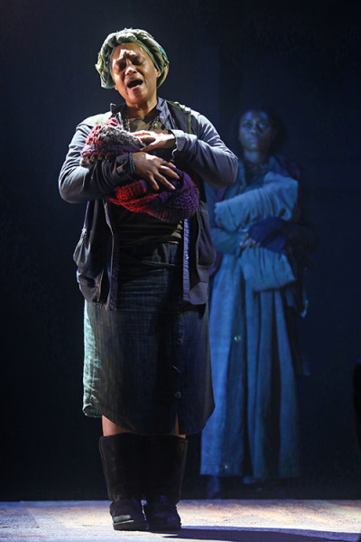Rema Webb with Adrienne Walker in Goodspeed's THE 12. Photo by Diane Sobolewski