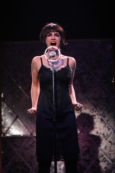 Aline Mayagoitia as Sally Bowles in Goodspeed's CABARET. (c)Diane Sobolewski