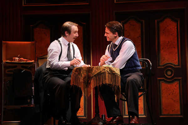 Tim Fuchs and Bruce Landry in Goodspeed's CABARET. (c)Diane Sobolewski