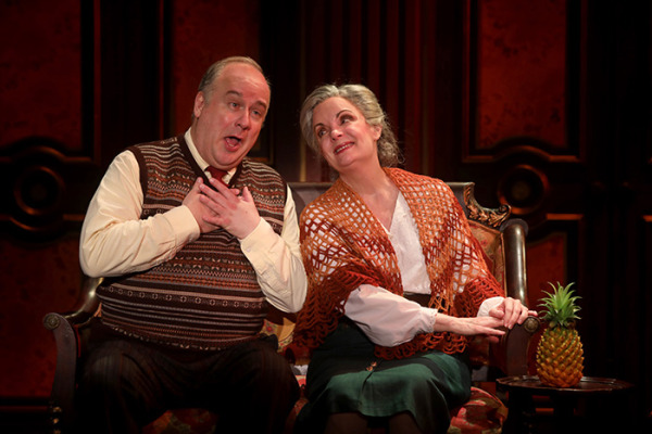 Kevin Ligon and Jennifer Smith in Goodspeed's CABARET. (c)Diane Sobolewski