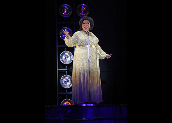 Trejah Bostic in Dreamgirls. Photo by Diane Sobolewski.