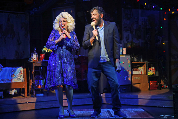Matthew Risch and Tricia Paoluccio 2 in Goodspeed's Here You Come Again at The Terris Theatre. Photo by Diane Sobolewski
