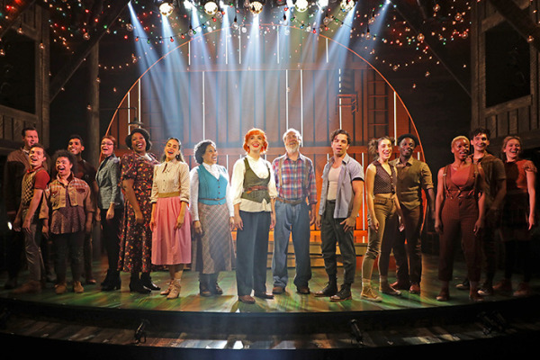 The cast of Goodspeed's Anne of Green Gables. Photo by Diane Sobolewski.