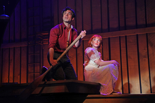 Pierre Marais and Juliette Redden in Goodspeed's Anne of Green Gables. Photo by Diane Sobolewski.