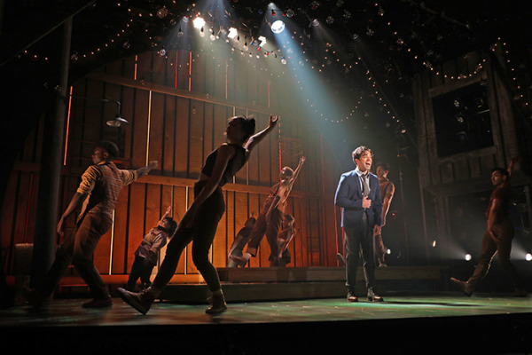 Pierre Marais and the cast of Goodspeed's Anne of Green Gables. Photo by Diane Sobolewski.