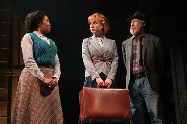 Sharon Catherine Brown, Juliette Redden and D.C. Anderson in Goodspeed's Anne of Green Gables. Photo by Diane Sobolewski.