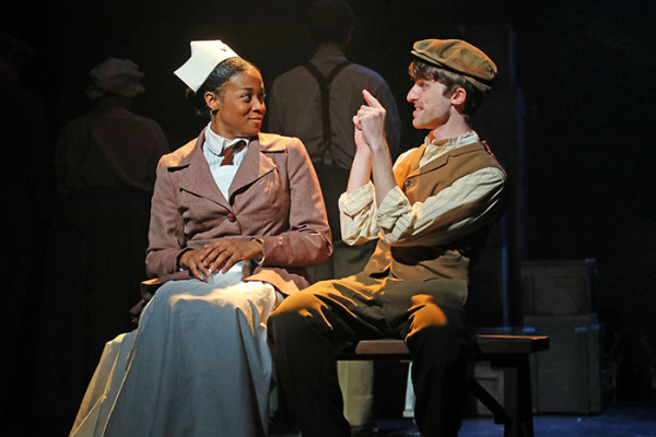 Leanne Antonio and Johnny Link in Goodspeed's Private Jones. Photo by Diane Sobolewski