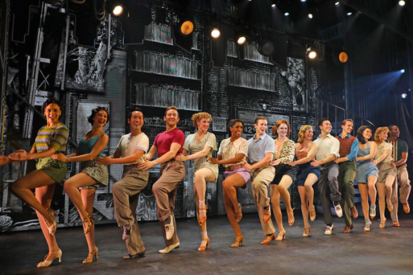 The cast of Goodspeed's 42nd Street. Photo by Diane Sobolewski