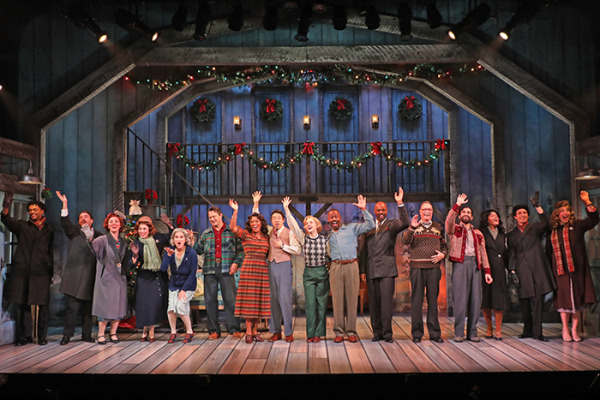 The cast of Goodspeed's Christmas in Connecticut. Photo by Diane Sobolewski.