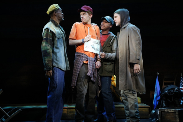 Charles Gray, Max Chernin, Ryan Duncan, Reed Armstrong in Goodspeed's Passing Through. (c)Diane Sobolewski