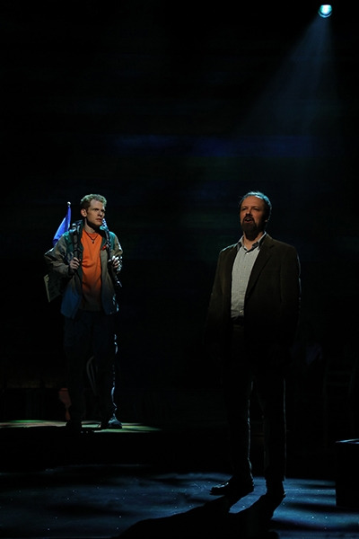 Max Chernin and Jim Stanek in Goodspeed's Passing Through. (c)Diane Sobolewski