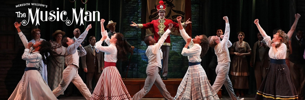 The Music Man show poster