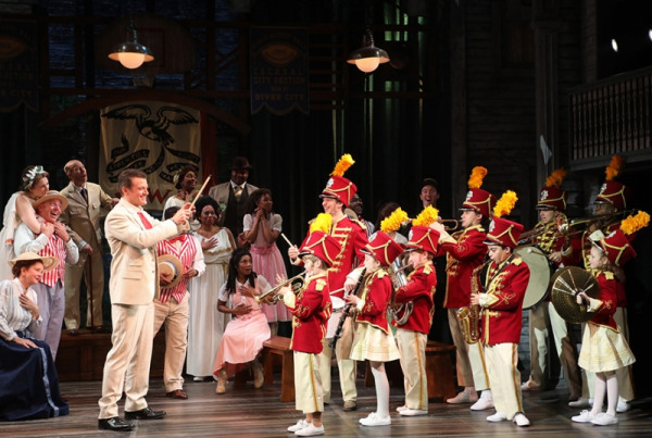 The cast of Goodspeed's THE MUSIC MAN. (c)Diane Sobolewski