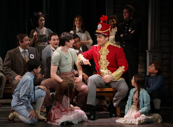 The cast of Goodspeed's THE MUSIC MAN. (c)Diane Sobolewski