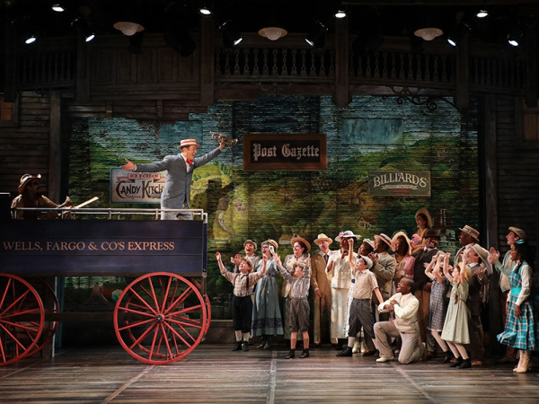 The cast of Goodspeed's THE MUSIC MAN. (c)Diane Sobolewski