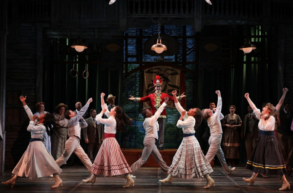 The cast of Goodspeed's THE MUSIC MAN. (c)Diane Sobolewski