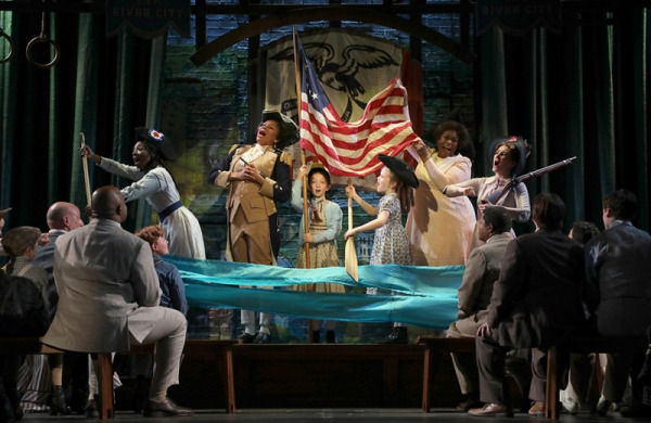 The cast of Goodspeed's THE MUSIC MAN. (c)Diane Sobolewski