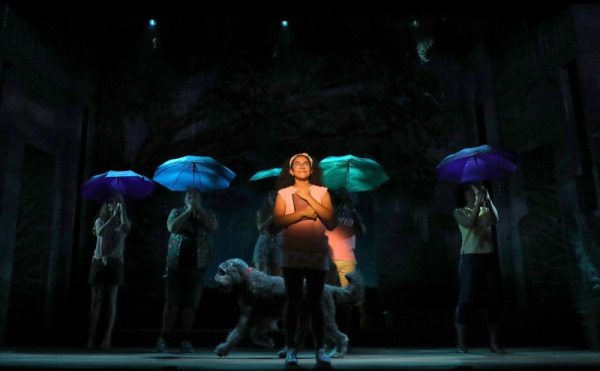 Chloë Cheers and the cast of Goodspeed Musicals’ Because of Winn Dixie, extended by popular demand through September 5 at The Goodspeed. Photo by Diane Sobolewski.