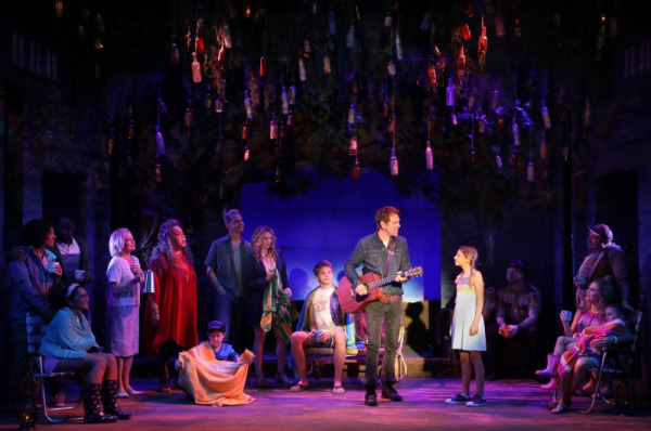The cast of Goodspeed Musicals’ Because of Winn Dixie, extended by popular demand through September 5 at The Goodspeed. Photo by Diane Sobolewski.