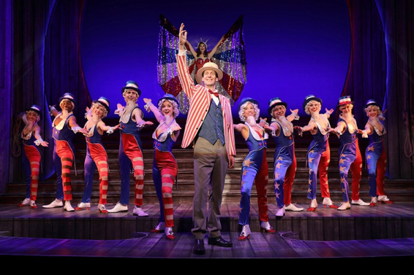 David M. Lutken and the cast of Goodspeed's The Will Rogers Follies (c) Diane Sobolewski
