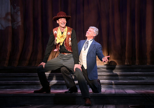 David M. Lutken and David Garrison In Goodspeed's The Will Rogers Follies (c) Diane Sobolewski