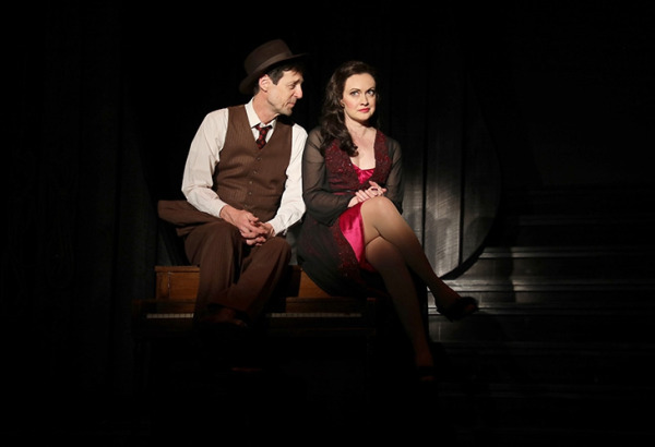 David M. Lutken and Catherine Walker in Goodspeed's The Will Rogers Follies (c) Diane Sobolewski