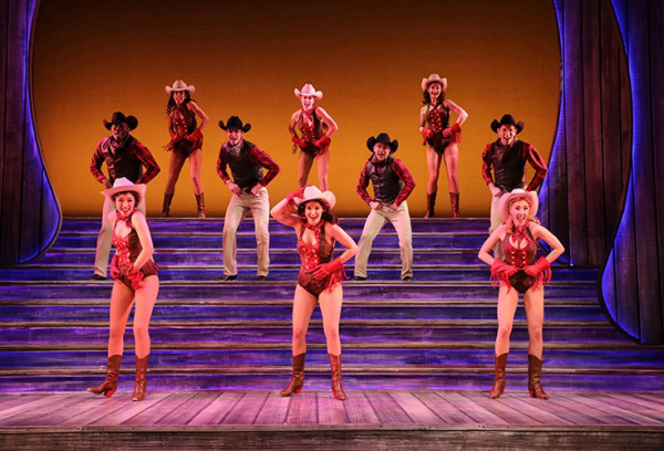 The cast of Goodspeed's The Will Rogers Follies (c) Diane Sobolewski