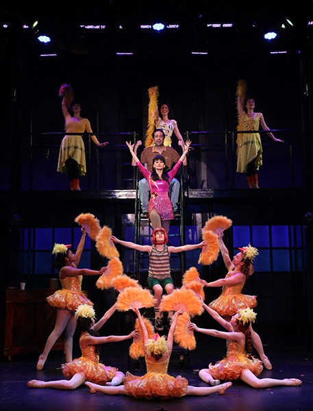 The cast of Goodspeed's Billy Elliot. (c)Diane Sobolewski.
