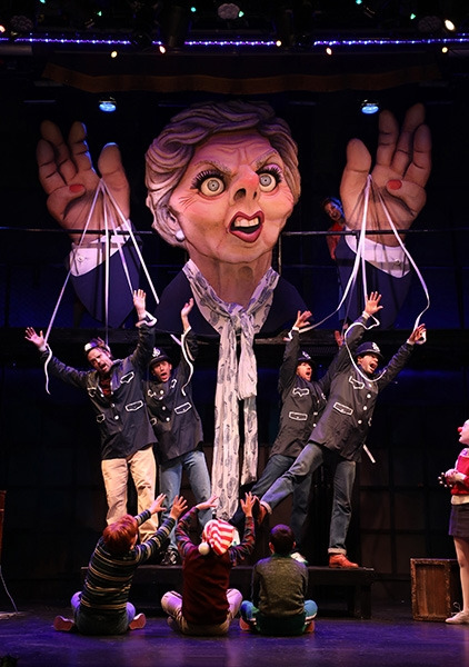 The cast of Goodspeed's Billy Elliot onstage. (c)Diane Sobolewski.