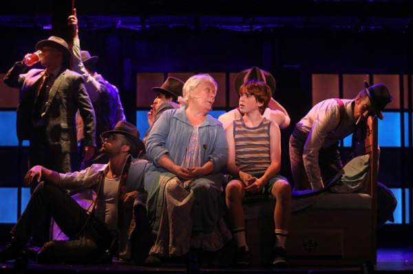 Barbara Marineau and Liam Vincent Hutt in Goodspeed's Billy Elliot. (c)Diane Sobolewski.