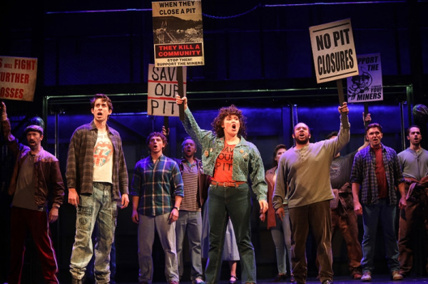 The cast of Goodspeed's Billy Elliot The Musical. (c)Diane Sobolewski.