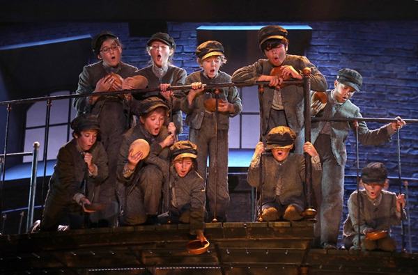 The cast of Goodspeed's OLIVER!. (c)Diane Sobolewski